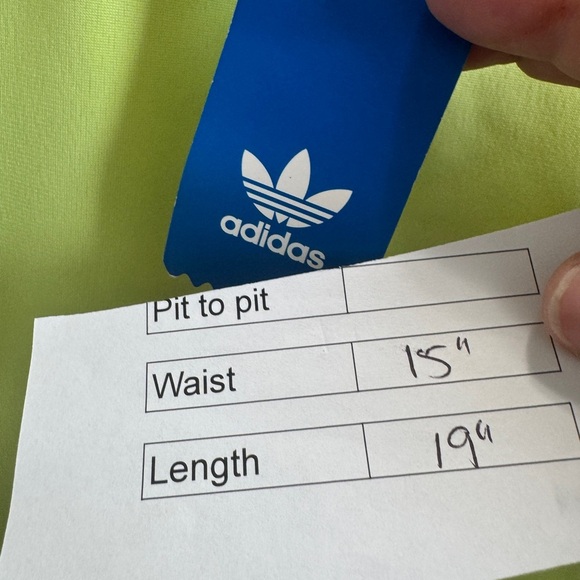 Adidas A-Line Skirt with Contrast Stripes Yellow - Picture 11 of 12